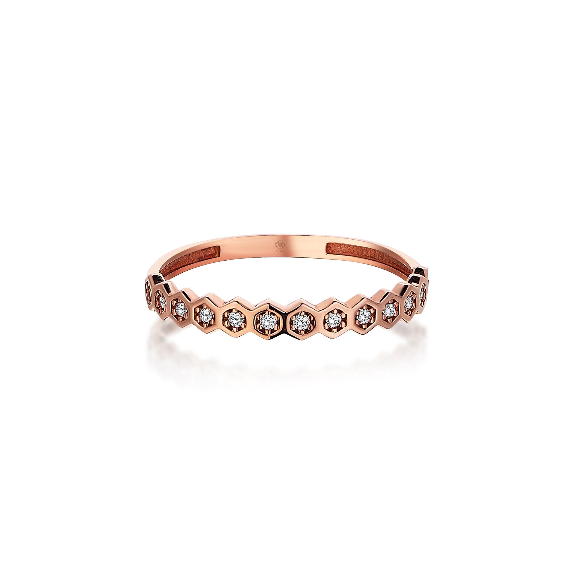 Honeycomb Rose Ring - Üsküplü (1)