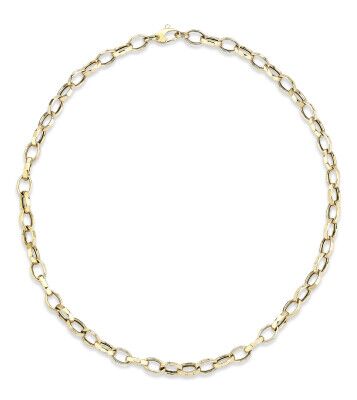 Hoop Chain Necklace - 4