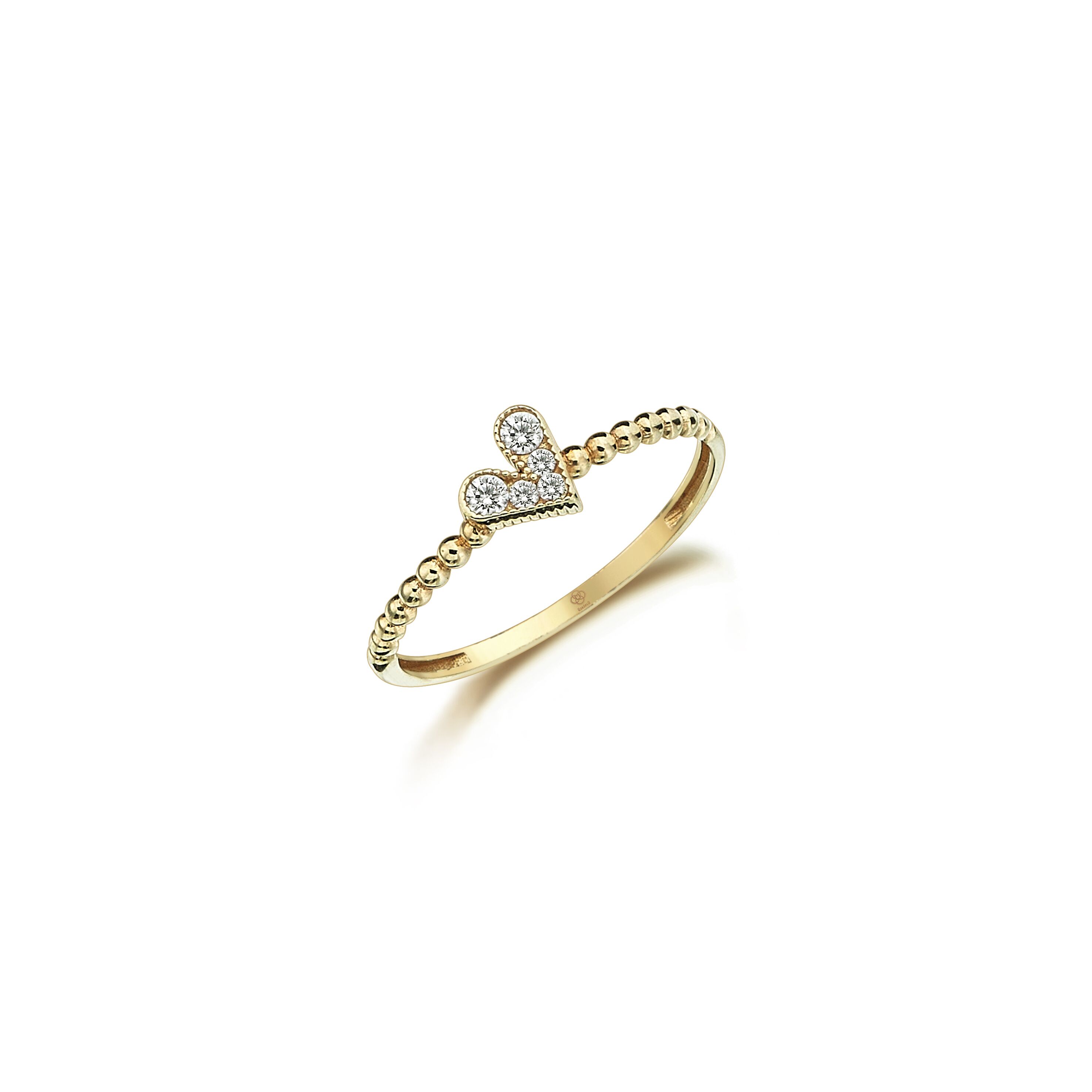 Italic Heart Ring - Üsküplü (1)