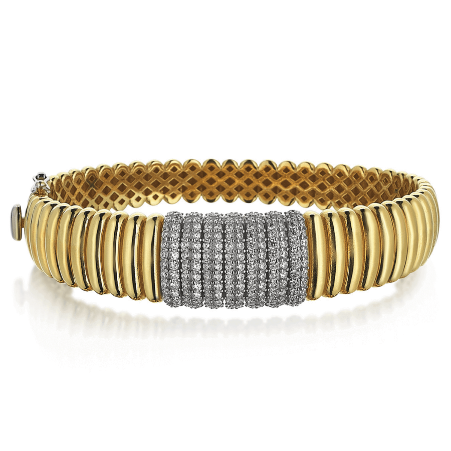 Jumbo Stone Cuff Bracelet - Üsküplü