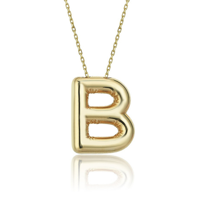 Letter B Necklace - Üsküplü
