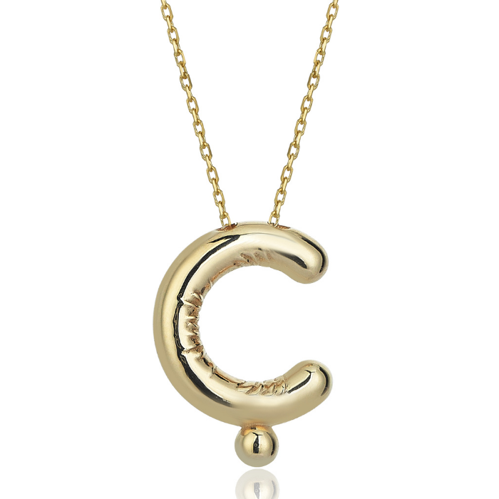 Letter Ç Necklace - Üsküplü