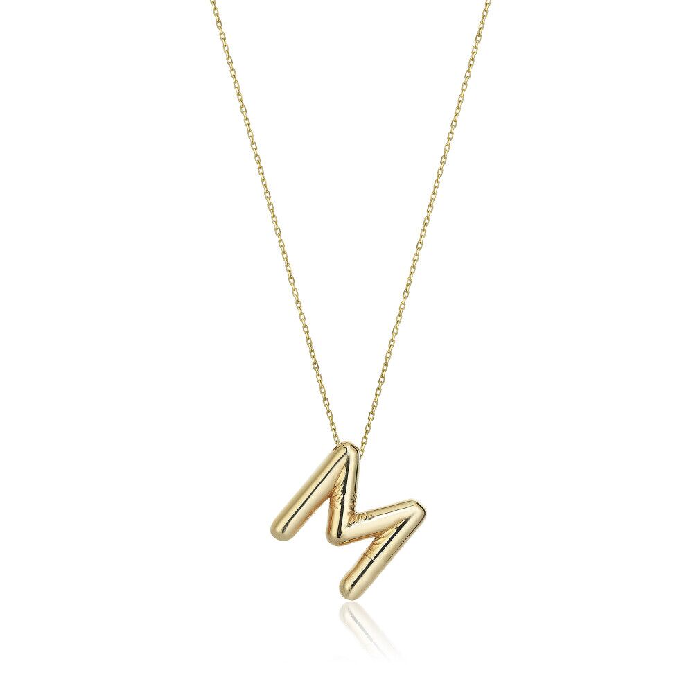 Letter M Necklace - Üsküplü