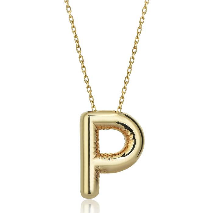 Letter P Necklace - Üsküplü