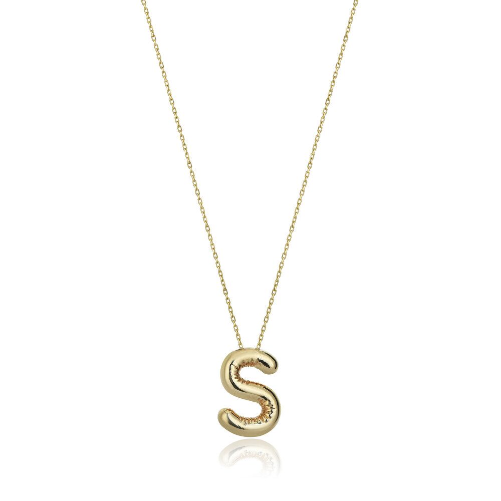 Letter S Necklace - 2