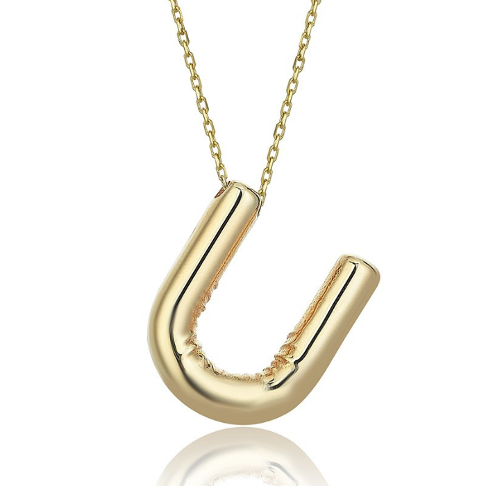 Letter U Necklace - 1