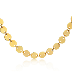 Linked Circles Necklace - Üsküplü