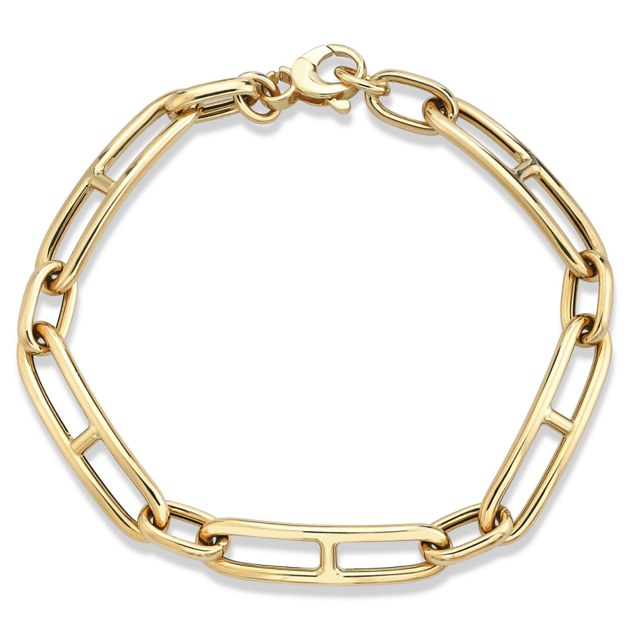 Linked D Chain Bracelet - Üsküplü