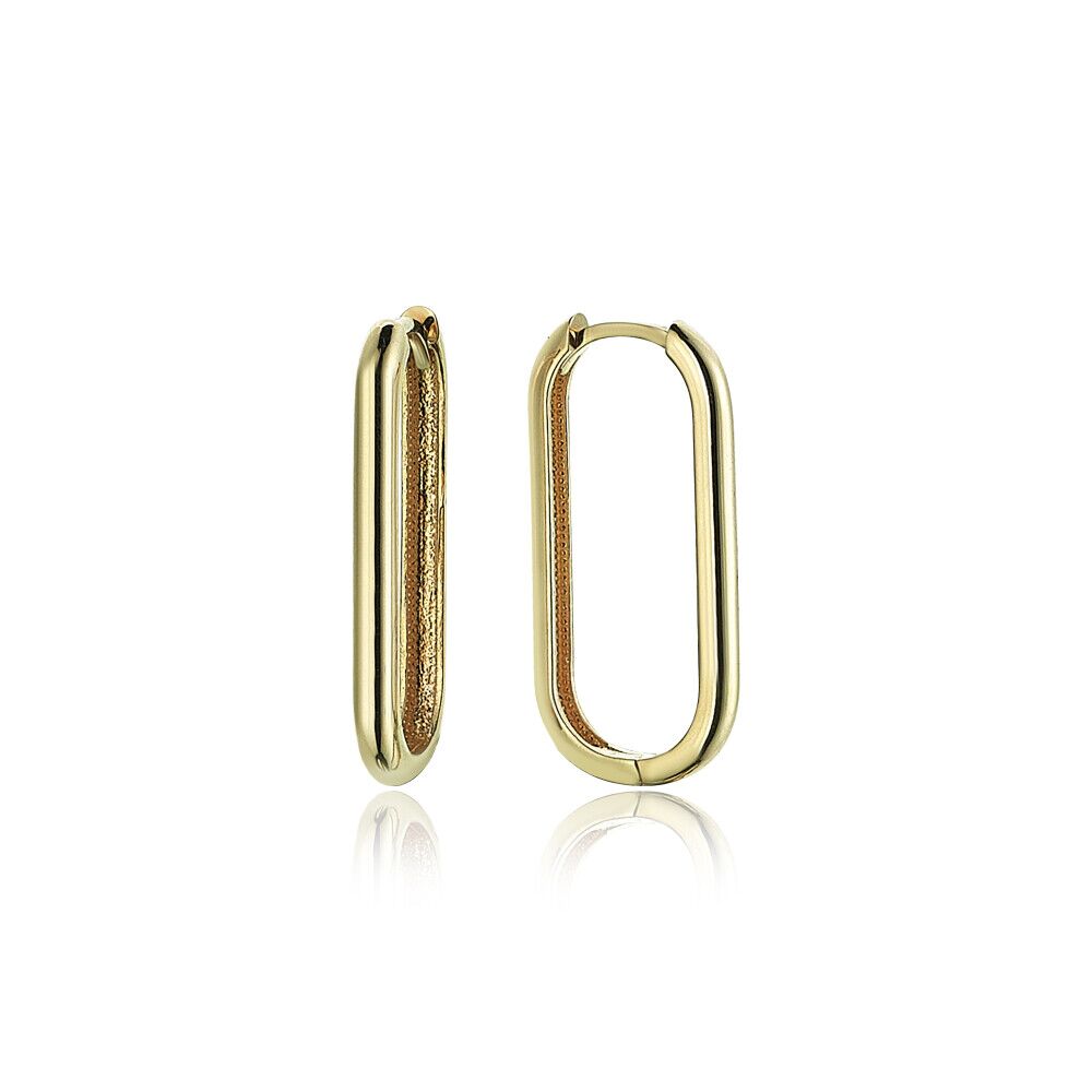 Long Paperclip Earring - Üsküplü