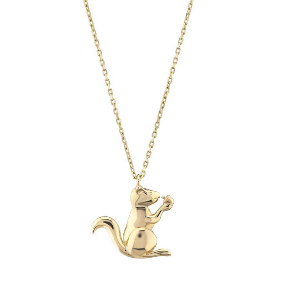 Lucky Squirrel Necklace - Üsküplü