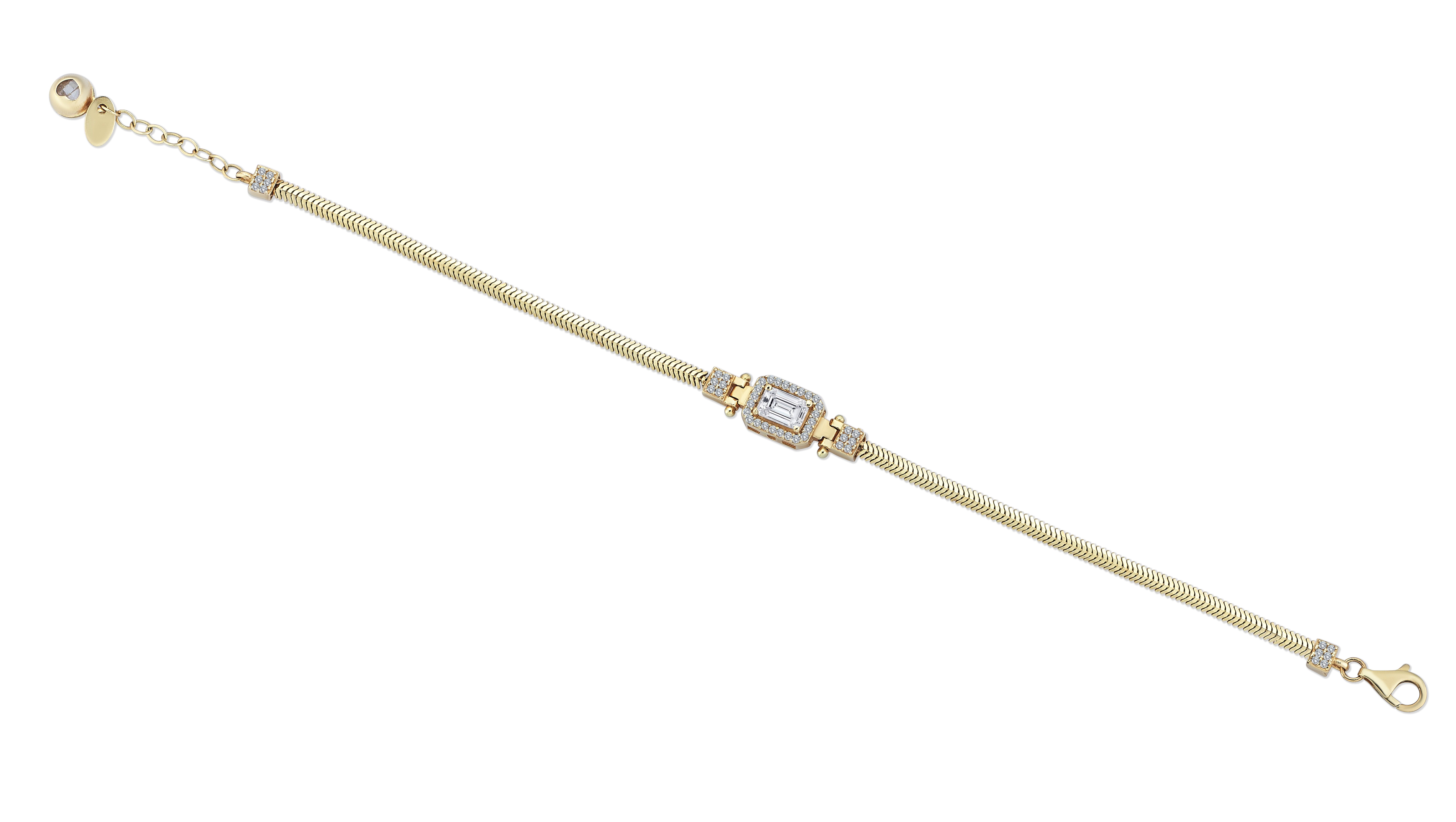 Magnificent Baguette Bracelet - Üsküplü (1)