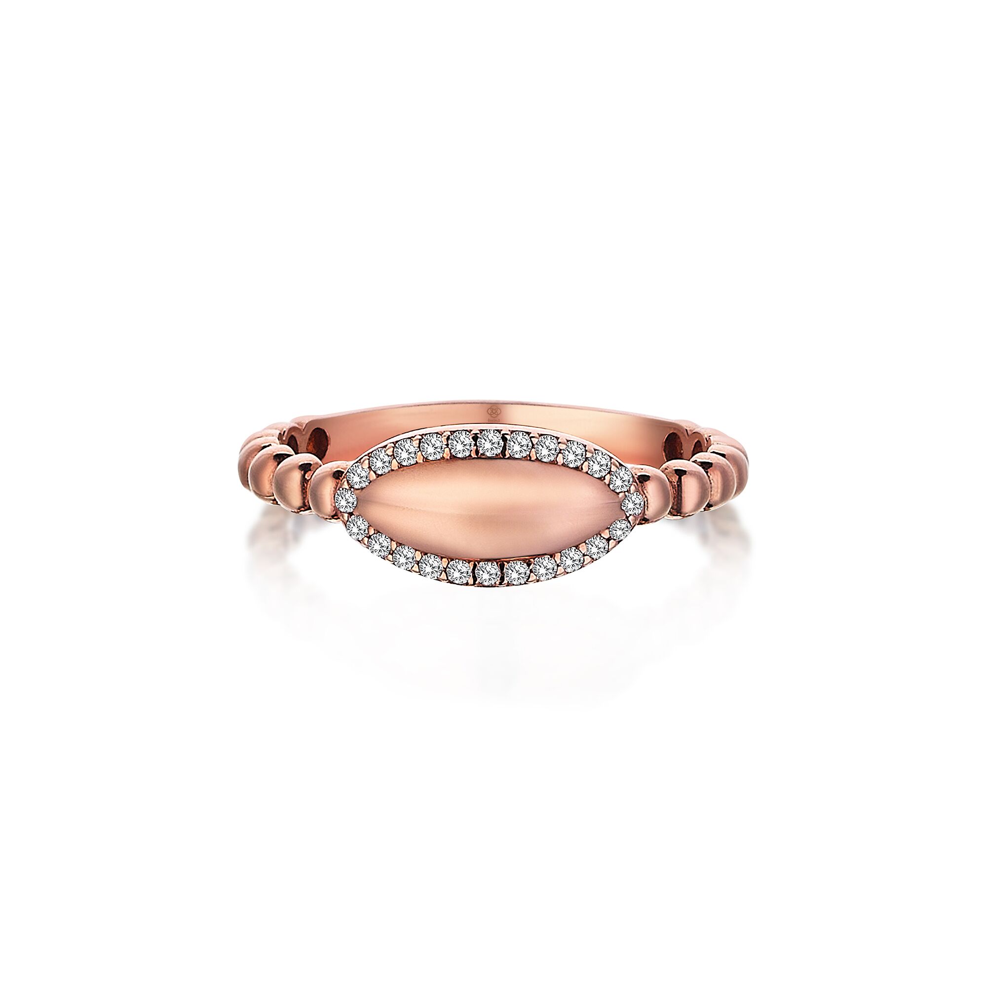 Marble Rose Ring - 2