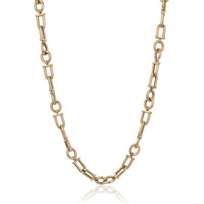 Mixed Bold Chain Necklace - 1