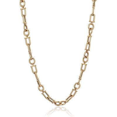 Mixed Bold Chain Necklace - 3