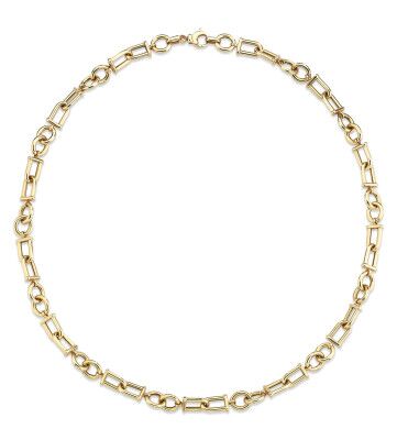 Mixed Bold Chain Necklace - 4