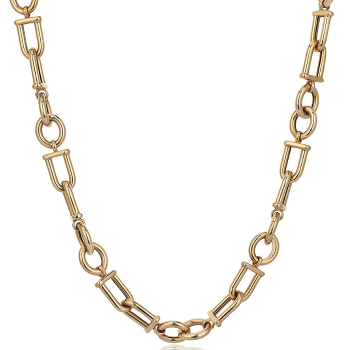 Mixed Bold Chain Necklace - Üsküplü (1)
