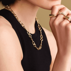 Mixed Bold Chain Necklace - Üsküplü