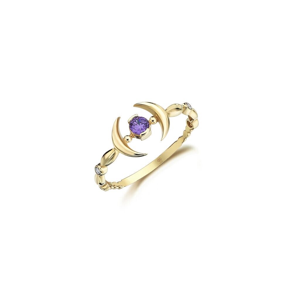 Mystic Purple Amethyst Ring - 2