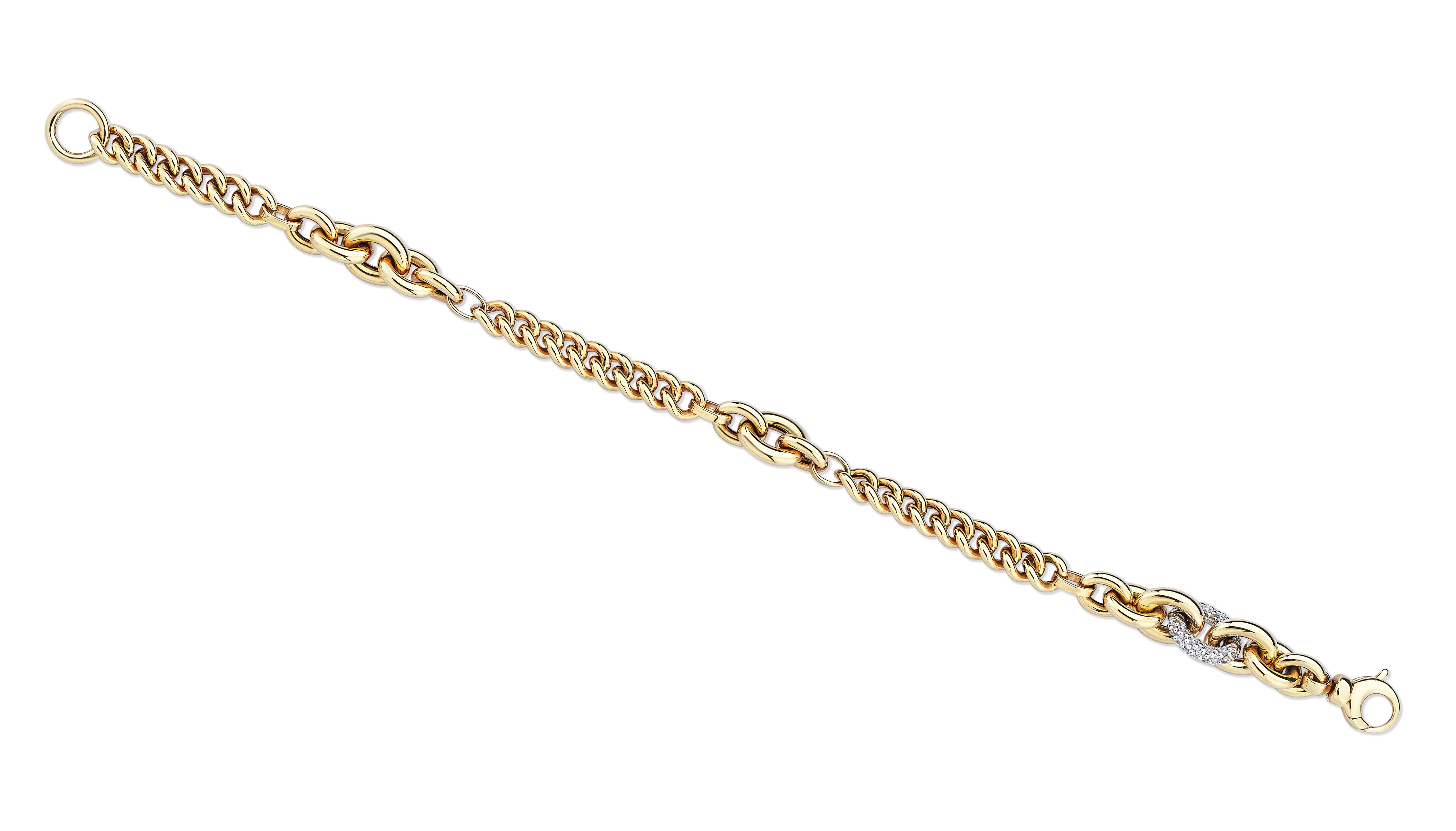 One Stoney Rolo Chain Bracelet - Üsküplü (1)