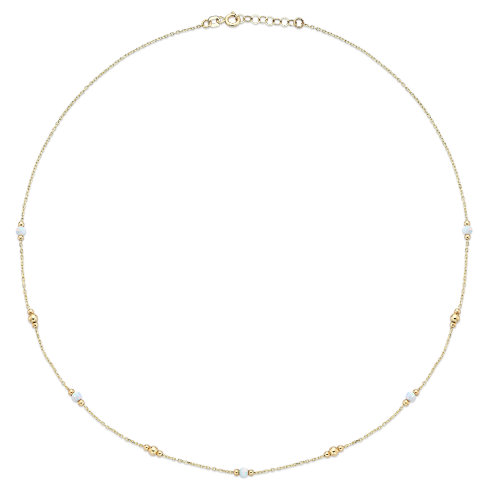Opal Stones Necklace - Üsküplü (1)