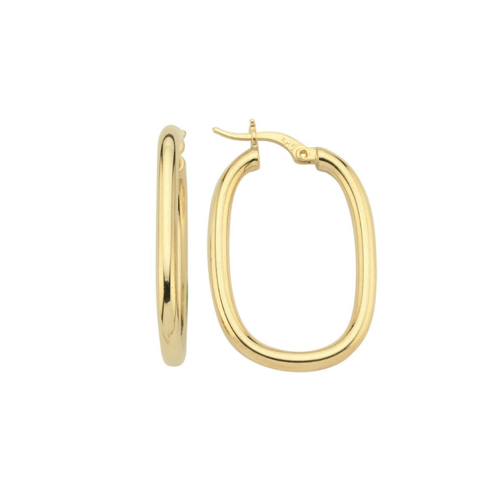 Oval Embrace Earring - Üsküplü
