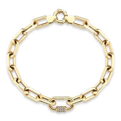 Oval Paperclip Chain Bracelet - 2