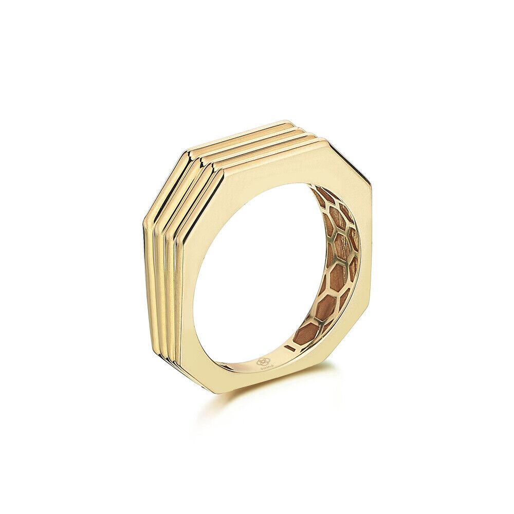 Parallel Lines Ring - 4