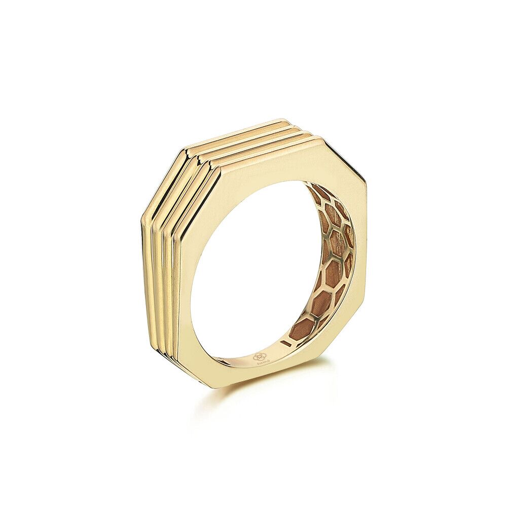 Parallel Lines Ring - 3