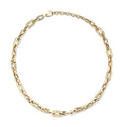 Patterned Chains Necklace - Üsküplü