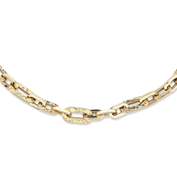 Patterned Chains Necklace - Üsküplü (1)