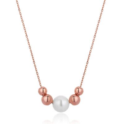 Pearly Champagne Necklace - 2