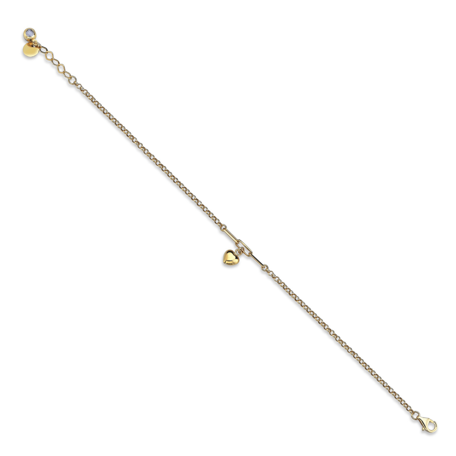 Petite Heart Charm Bracelet - Üsküplü (1)