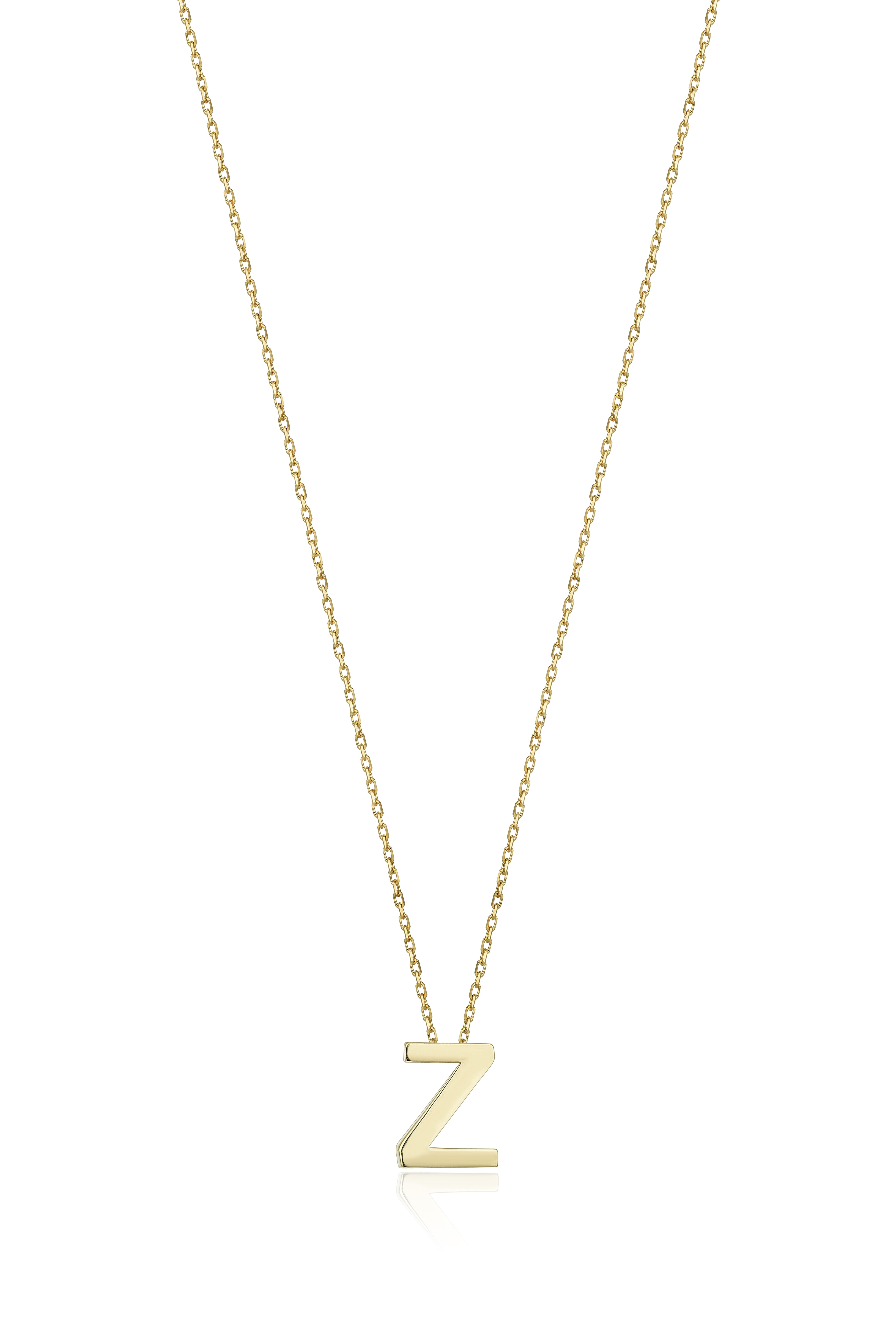 Petite Letter Z Necklace - Üsküplü