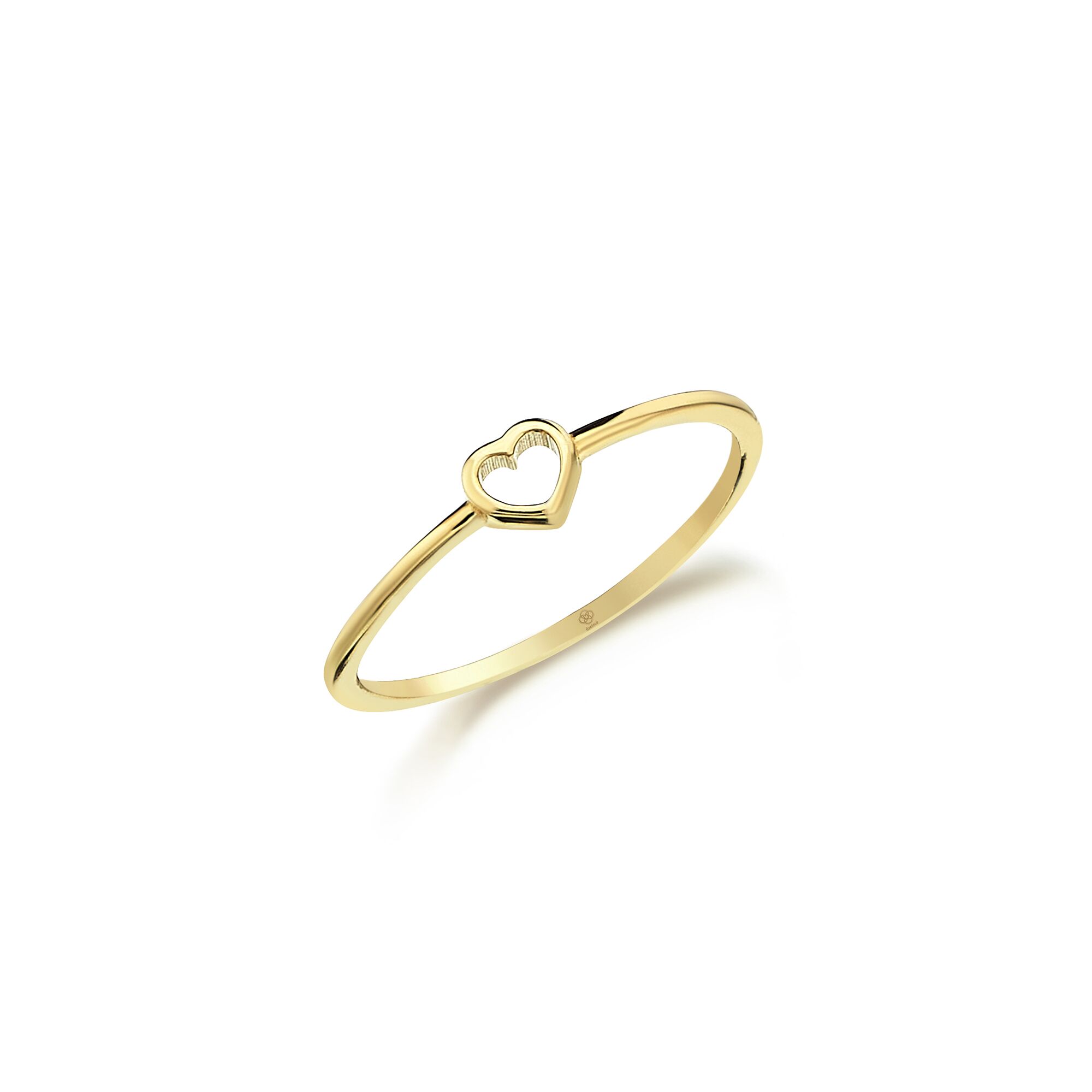 Petite Open Heart Ring - Üsküplü