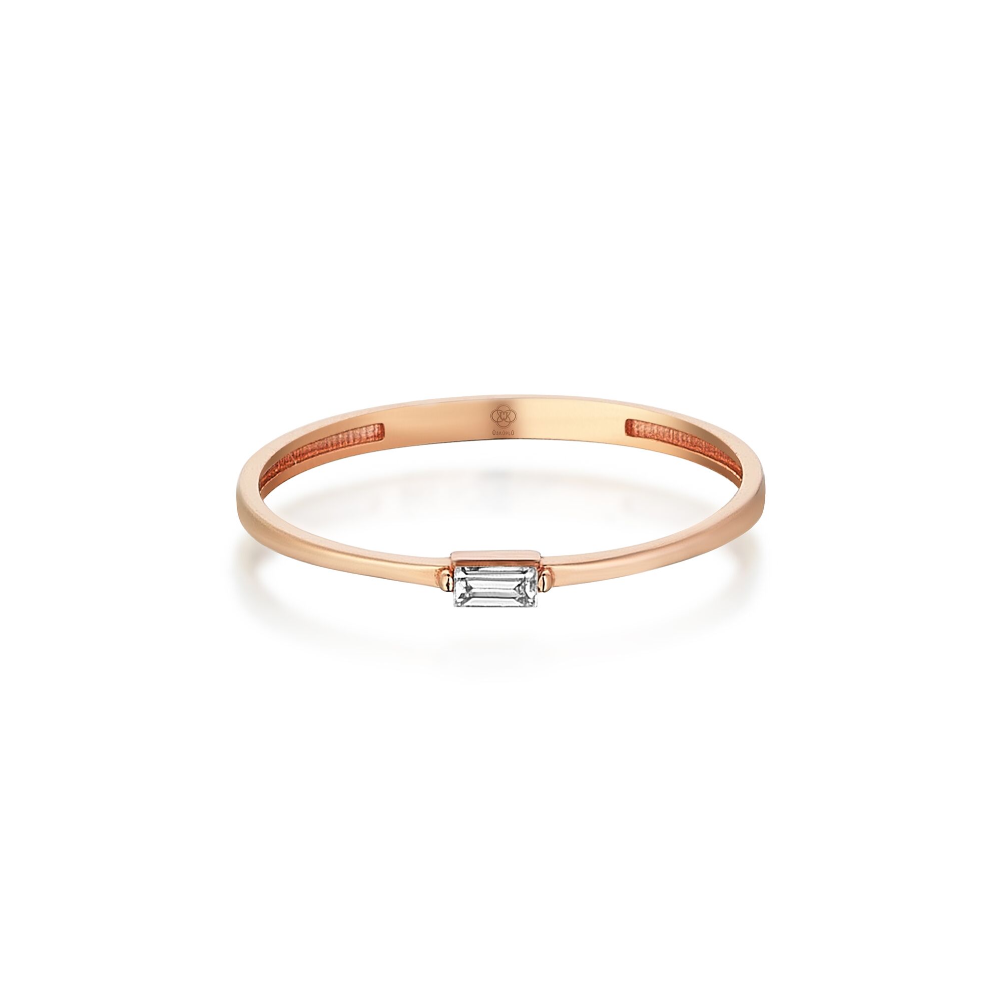 Petite Solitaire Rose Ring - Üsküplü (1)