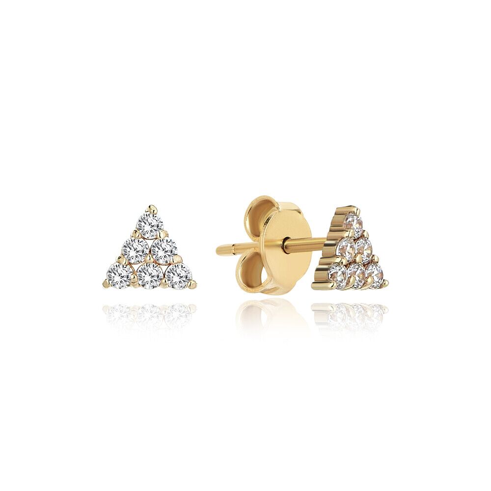 Petite Triangle Earring - Üsküplü