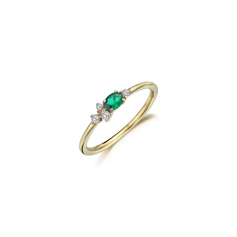 Pint Sized Green Ring - Üsküplü