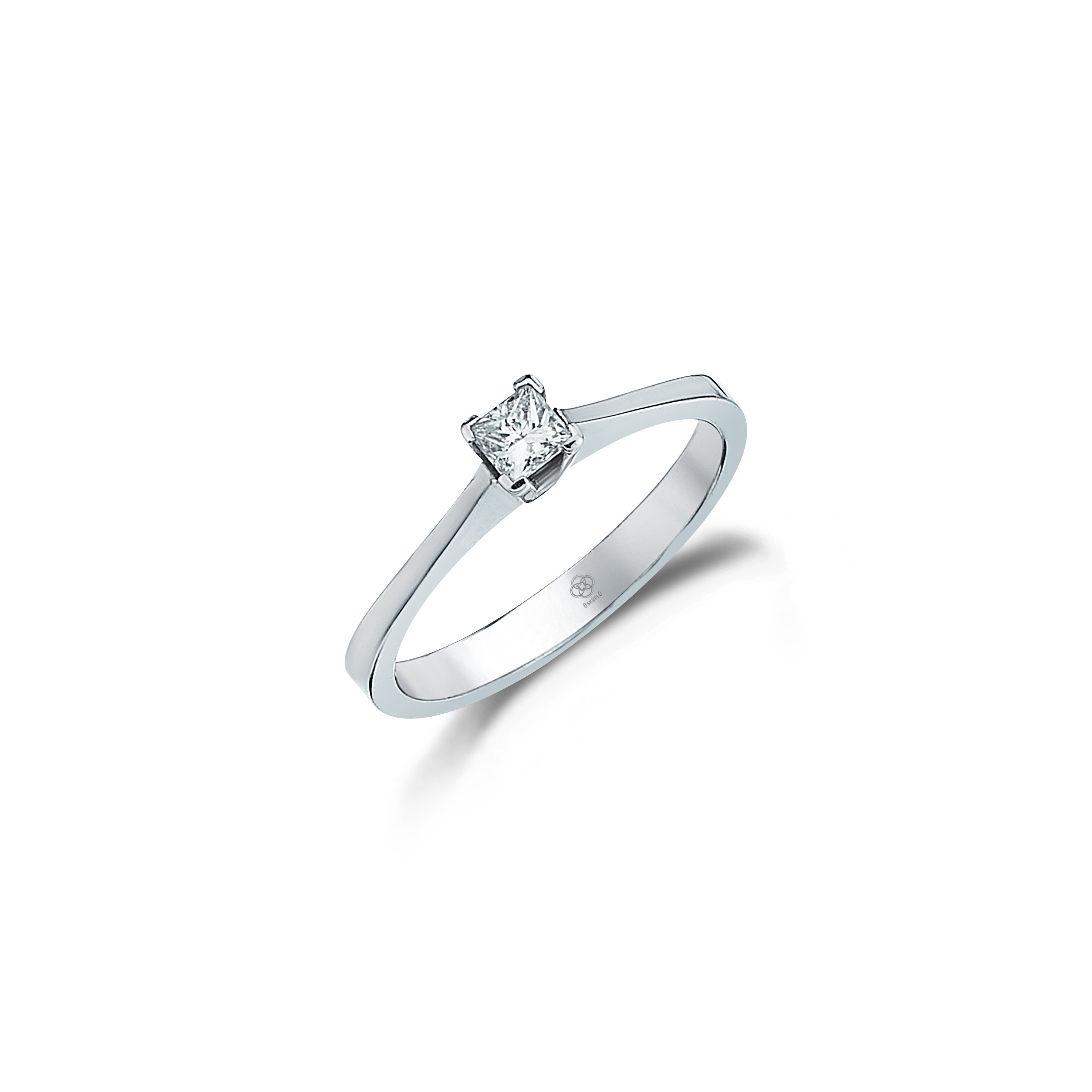 Princess Solitaire Diamond Ring - Üsküplü
