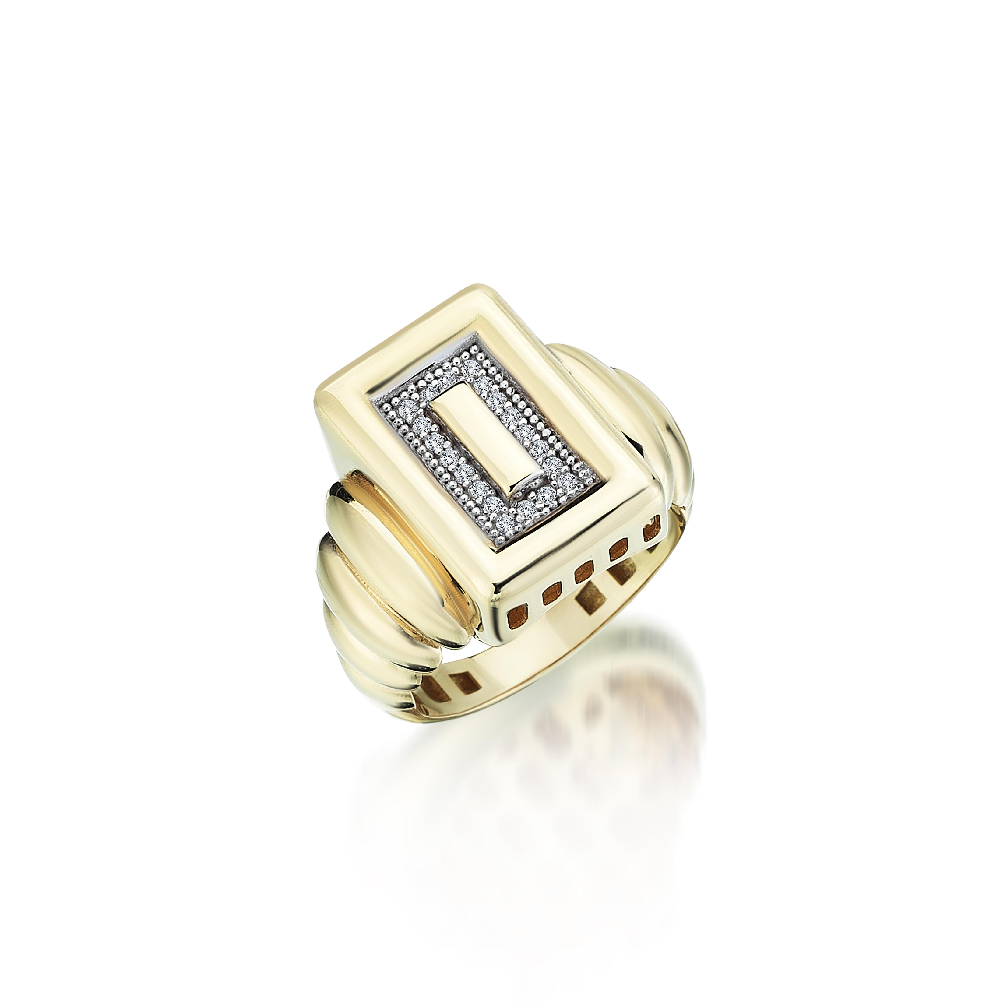 Power Girl Diamond Ring - Üsküplü