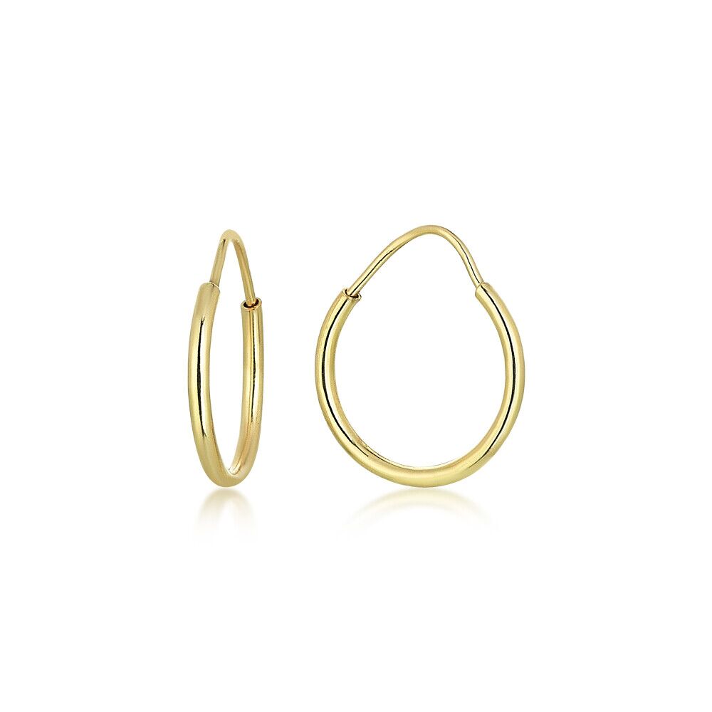 Plain Hoop Earring - 1