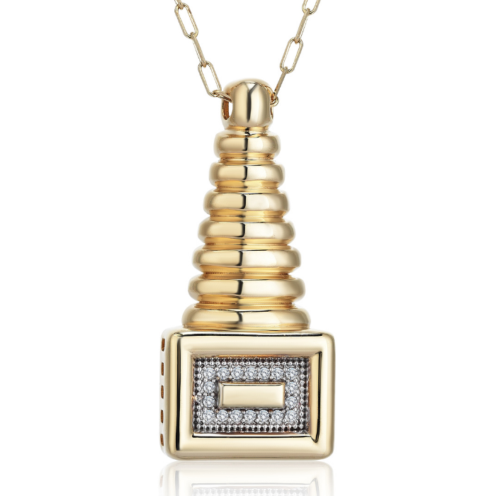 Power Girl Diamond Necklace - 1