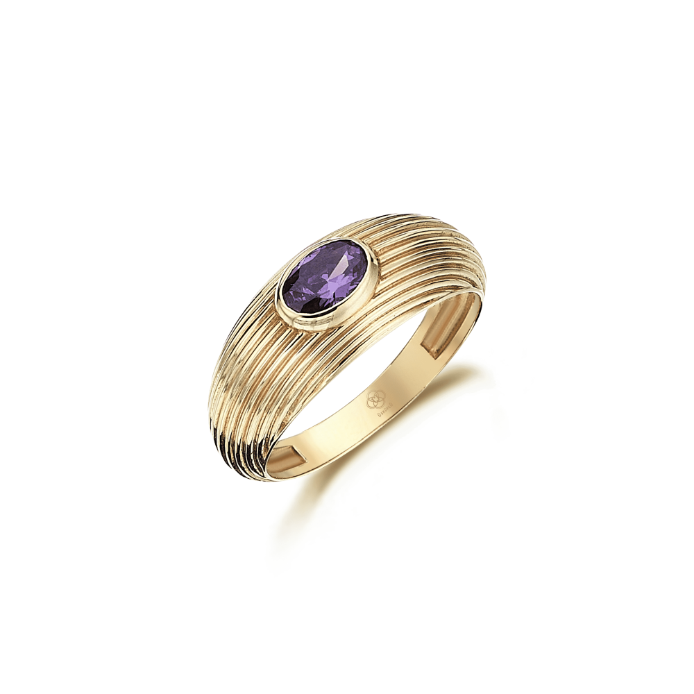 Purple Serra Ring - Üsküplü