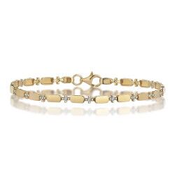 Rectangular Dotty Bracelet - Üsküplü