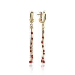 Red Enamel Earring - Üsküplü (1)
