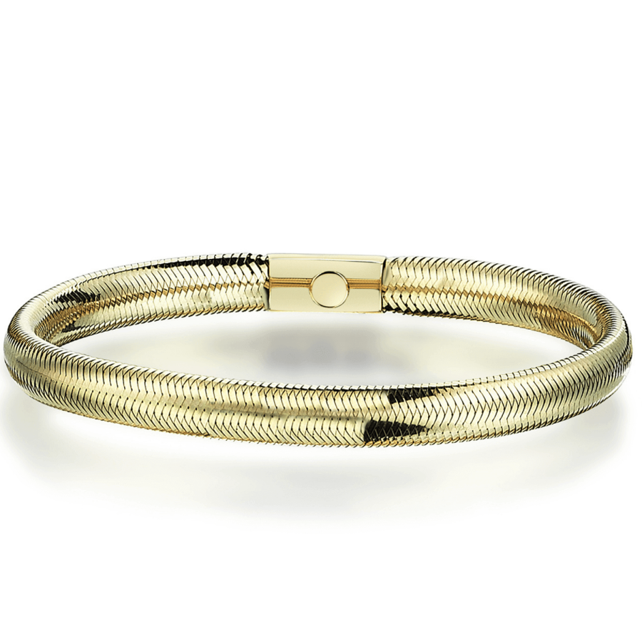 Retro Herringbone Bracelet - 1