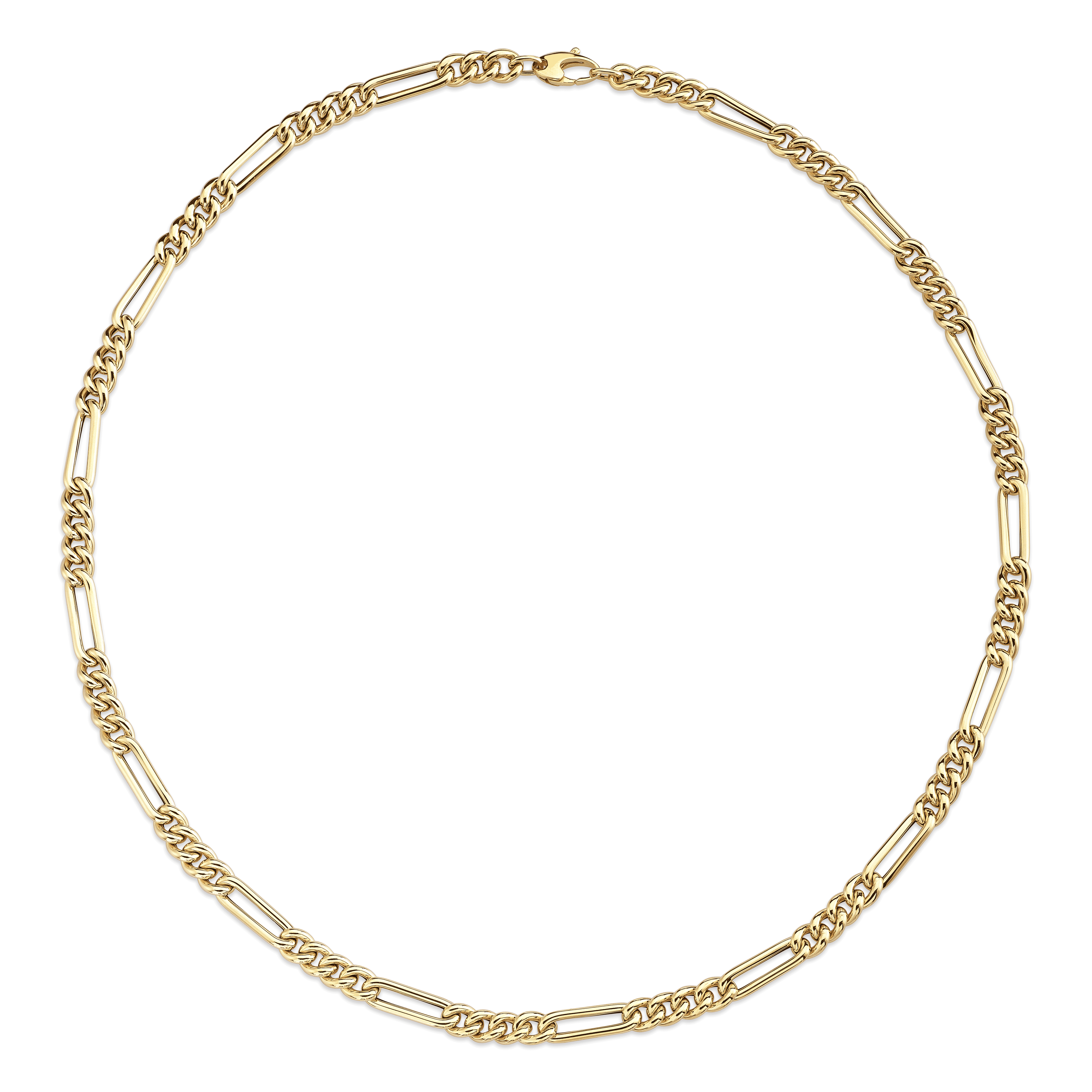 Retro Links Chain Necklace - Üsküplü