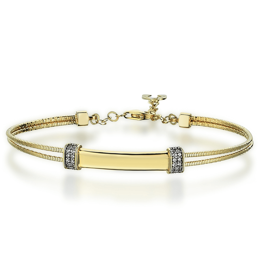 Retro Plaque Bracelet - Üsküplü