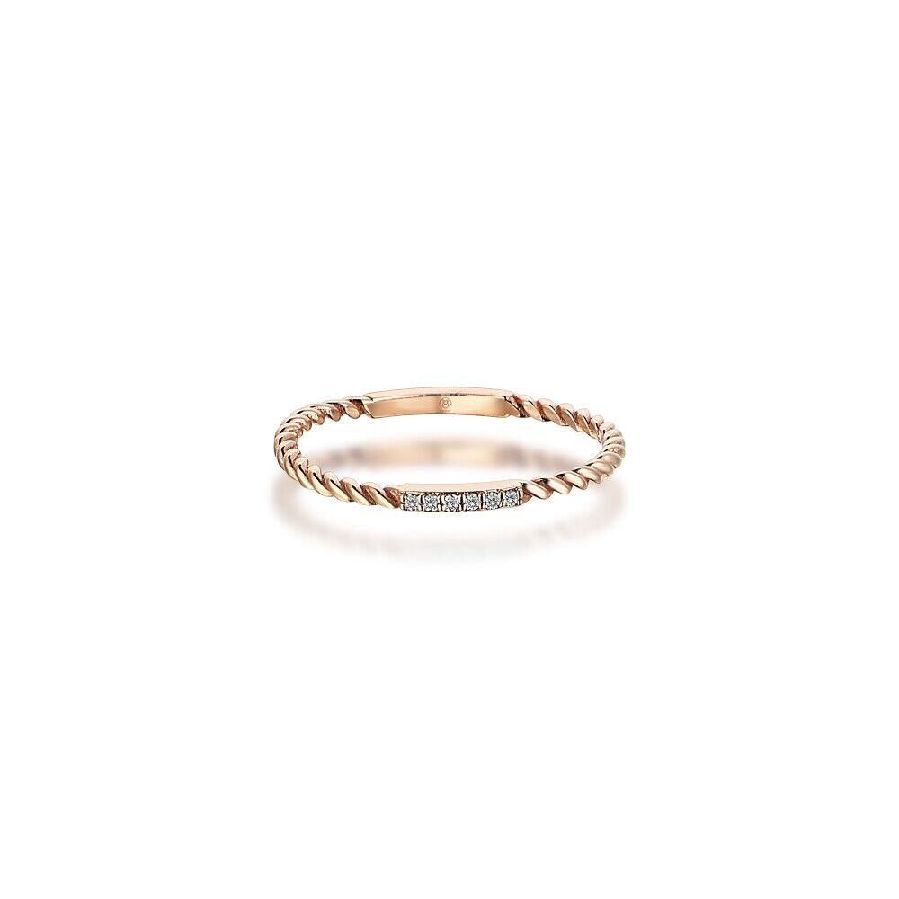 Rose Line Diamond Ring - Üsküplü (1)