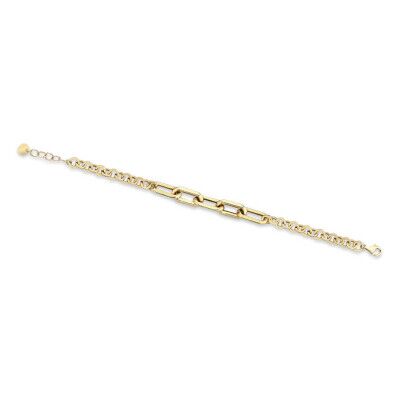 Round and Paperclip Bracelet - 2