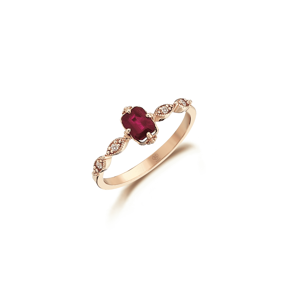 Ruby Duchess Ring - Üsküplü